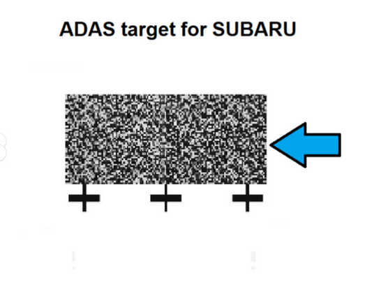 Subaru eyesight ADAS calibration target board-DIGITAL PATTERN ONLY