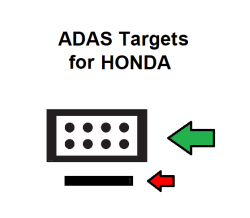 Honda ADAS AVM calibration mats - 070AK-SLEA110 - DIGITAL PATTERNS ONLY