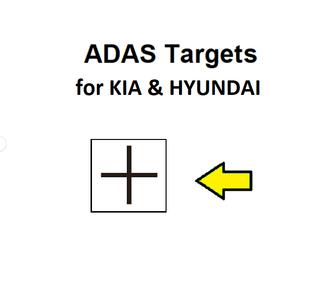 Hyundai & kia ADAS calibration target-09890-3n100-DIGITAL PATTERN ONLY