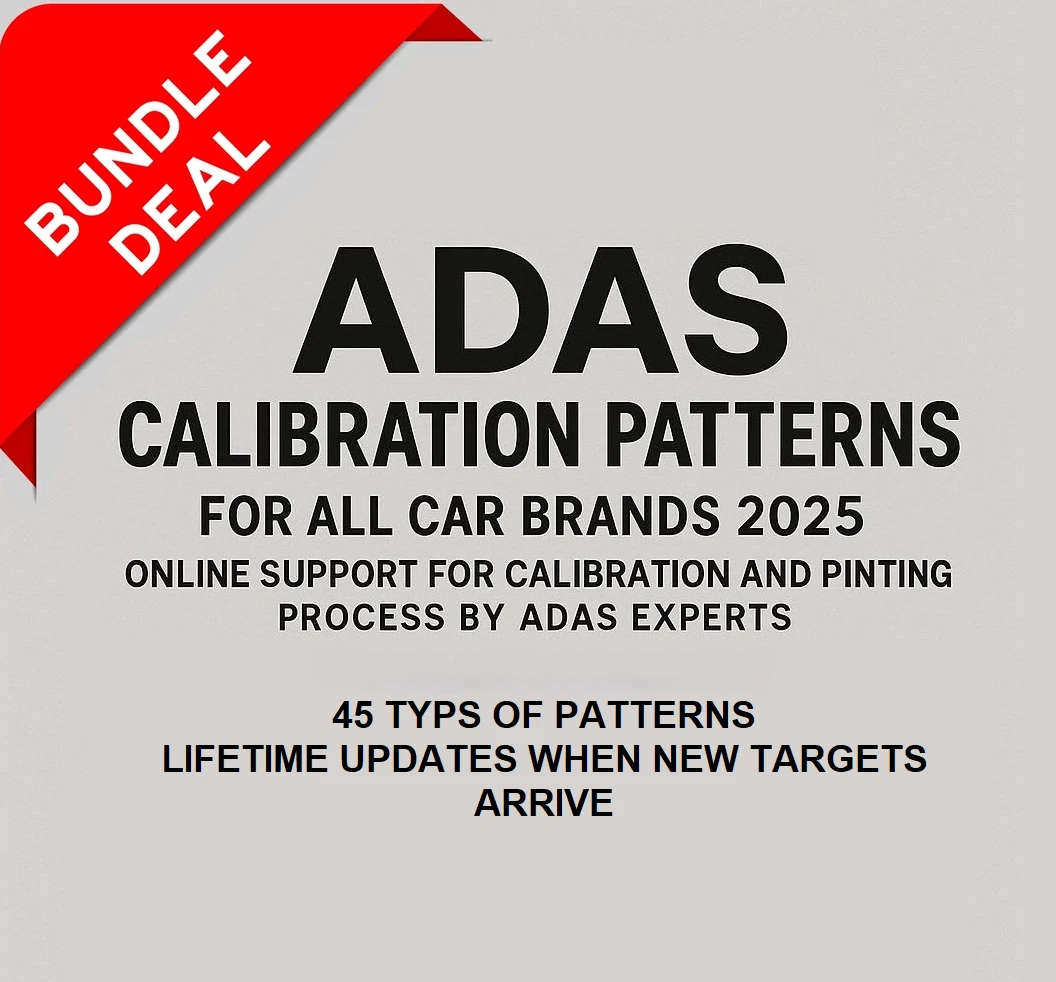 ADAS calibration targets-bundle of ALL car brands 2026 -DIGITAL PATTERNS ONLY